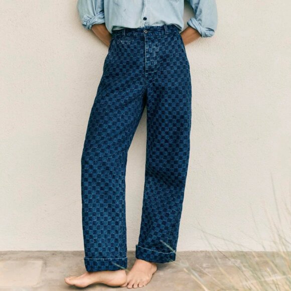 Imogene & Willie - Logan Washed Indigo Check Jean - Size 29 - Picture 2 of 14